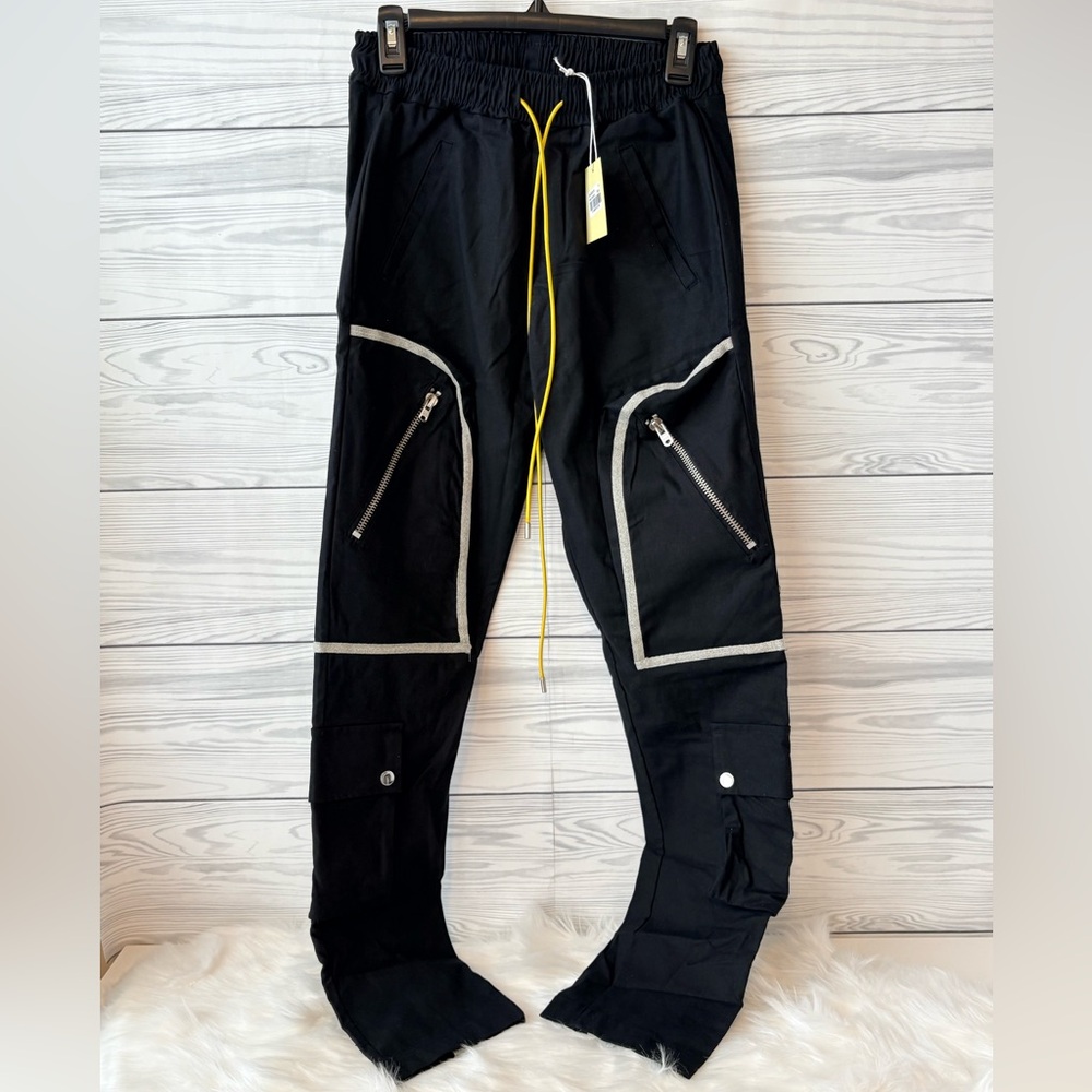 Men's MNML Pants w/ Zipper Details
